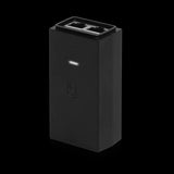 Ubiquiti POE-24-12W: A white 24V 12W PoE adapter used to power Ubiquiti devices via Ethernet cable. 10/100 Mbps.