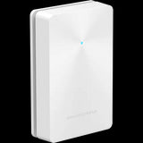 Grandstream GWN7624 in-wall WiFi 5 access point with 3 Gigabit ports, 2 PoE enabled, for enterprise indoor wireless and wired connectivity.