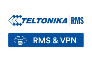 Teltonika 150GB Data plan for RMS Connect/VPN, providing secure, long-term data for remote device management via VPN.