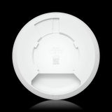 Compact, ceiling-mounted Ubiquiti UniFi WiFi 7 Lite access point (U7-Lite) with a 2.5 GbE uplink for high-speed wireless connectivity.