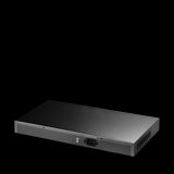 Cudy GS2018PS2-200W: 16-port managed Gigabit PoE+ switch with 2 Gigabit uplink ports and 2 Gigabit SFP slots. Black, rack-mountable.