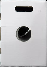 305m grey CAT6 indoor ethernet cable, solid copper UTP, in a pull box for easy installation and reliable network performance.