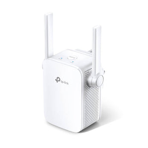 TP-Link WA855RE Wi-Fi Range Extender with external antennas extending wireless network coverage up to 300Mbps. Simple setup.