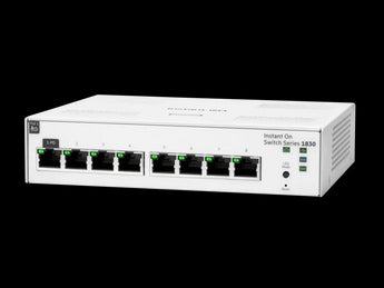 HPE Instant On 1930 8-Port switch with 2 SFP+ ports for high-speed connections. Ideal for small business networking solutions.