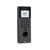 SenseFace-2A access control device with face and fingerprint recognition, featuring a screen, camera, and fingerprint scanner, WiFi enabled.