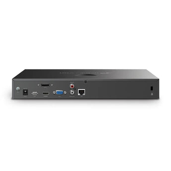 TP-Link VIGI NVR2016H: 16-channel network video recorder with 4K HDMI output and optional PoE+ ports for security cameras.