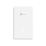 TP-Link Omada EAP725-W WiFi 7 wall plate access point with 2.5G and Gigabit ports, designed for in-room, high-performance wireless coverage.