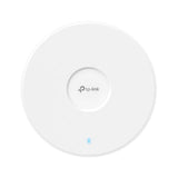 TP-Link Omada BE9300 EAP773 ceiling mount WiFi 7 access point. Tri-band, ultra-thin design, and 10G PoE++ port for optimal performance.