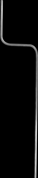 3m long, 38mm diameter cranked aluminum pole with 1.22mm sidewall. Used for mounting antennas and surveillance equipment.