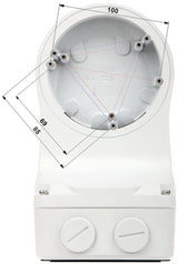 UNV TR-JB07/WM03-G-IN-V2: Wall mounting bracket for Uniview fixed dome, mini fix-dome, and plastic turret cameras. Outdoor installation.