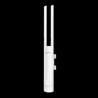 TP-Link Omada EAP113-Outdoor access point. Extends Wi-Fi range outdoors. Weatherproof, with antennas for optimal signal strength.