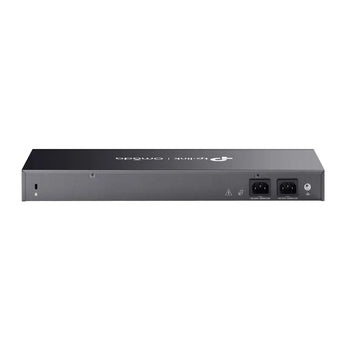 TP-Link OC400 Omada Hardware Controller with 2x 10GE SFP+ ports, 4x Gigabit RJ45 ports, and 2x USB 3.0 ports for centralized network management.