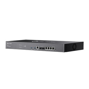 TP-Link OC400 Omada Hardware Controller with 2x 10GE SFP+ ports, 4x Gigabit RJ45 ports, and 2x USB 3.0 ports for centralized network management.