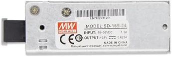 Mean Well SD-15C-24 DC-DC converter, 15W, 24VDC single output, used for converting direct current voltage levels.
