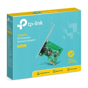 TP-Link TG-3468 Gigabit PCI Express network adapter card providing wired Ethernet connection for desktop computers.