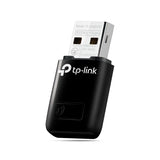 TP-Link TL-WN823N mini USB Wi-Fi adapter providing a wireless connection for laptops and desktops, ensuring fast 300Mbps speeds.