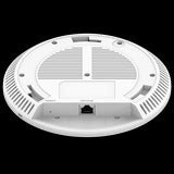 Grandstream GWN7660E Enterprise WiFi 6 Indoor Access Point. White, square design with internal antennas for optimal wireless performance.