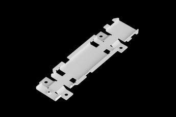 Teltonika OTD140 outdoor 4G LTE router with dual SIM slots and PoE, encased in a rugged IP55-rated housing for weather protection.