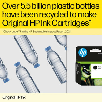 HP 305XL High Yield Tri-Color Original Ink Cartridge (3YM63AE) for HP DeskJet printers. Crisp text and vivid colors.
