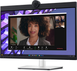 Dell P2724DEB 27-inch QHD Video Conferencing Monitor with integrated microphone array and speakers