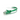 Green Acconet CAT6 3m UTP Flylead (Patch Lead) with molded boots and RJ45 connectors for network connectivity.