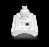 Ubiquiti LiteBeam 5GHz Access Point with 90° sector antenna and GPS, for point-to-multipoint wireless networks. Includes POE injector.