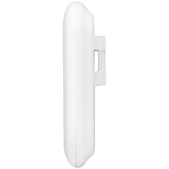 Ubiquiti NanoStation 5AC Loco, a compact 5 GHz wireless CPE radio with 13dBi antenna for point-to-multipoint setups.