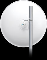 Ubiquiti PowerBeam 5AC 500: a 5 GHz wireless radio with integrated 27dBi antenna and POE injector for long-range, high-performance connections.