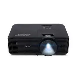 Acer X1228I DLP 3D XGA Data Projector, 4500 Lumens, HDMI, displaying a bright presentation.