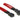 BitFenix Alchemy Multi-Sleeved 3-Pin Fan Extension Cable - 90cm - Red