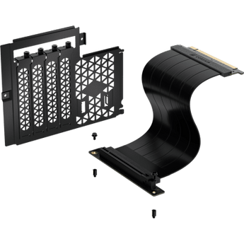 Corsair 2500 Series Vertical GPU Mount Kit - Black w/ PCIe 4.0 Riser