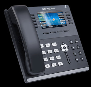 Sangoma S705 IP Phone: Executive phone with color screen, WiFi, and SIP accounts, designed for PBXact systems. 