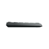 Logitech MK235 wireless keyboard and mouse combo in black. Includes USB receiver, full-size keyboard and optical mouse.
