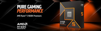 AMD Ryzen 5 9600X AM5 CPU - 6 Core, 5.4GHz Boost, Radeon Graphics