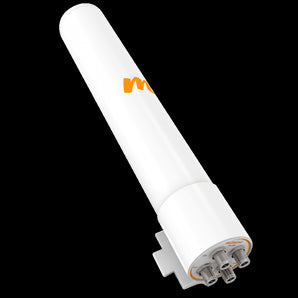 Mimosa N5-360 omnidirectional antenna; 4x4 MIMO, 15dBi gain for 4.9-6.4 GHz frequency range. Used for PTMP access points.