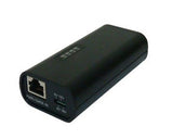 802.3at Gigabit POE Splitter with adjustable 5/9/12/18V output, ESD and surge protection. Powers non-POE devices from a POE source.