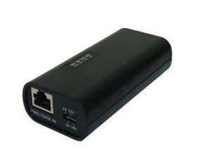 802.3at Gigabit POE Splitter with adjustable 5/9/12/18V output, ESD and surge protection. Powers non-POE devices from a POE source.