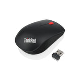 Lenovo Essential Wireless Laser Mouse for Daily Work, providing comfortable control and precise tracking.