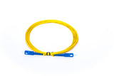 3-meter Fibre Patch Lead, SC/UPC to SC/UPC, single-mode, G657A, 2.0mm cable with PVC jacket for optical fiber connections.