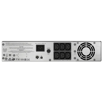 APC Smart-UPS C 2000VA 2U Rackmount UPS (SMC2000I-2U) providing battery backup and surge protection for critical equipment.