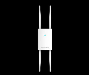 Grandstream GWN7630LR: Outdoor WiFi 5 access point with long-range coverage, dual Gigabit ports, and supports over 200 devices.