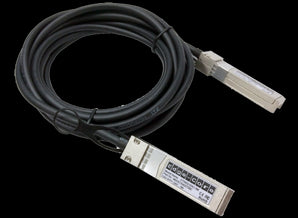 3-meter Edge-Core 10G SFP+ Direct Attach Copper cable for connecting network devices at 10 Gigabit Ethernet speeds.