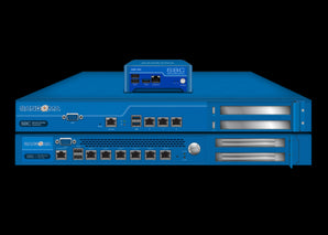Sangoma SBC Enterprise 25 Calls appliance providing border control, threat prevention, and transcoding for VoIP security.