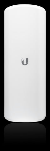 Ubiquiti LiteBeam 5GHz Access Point with 90° sector antenna and GPS, for point-to-multipoint wireless networks. Includes POE injector.
