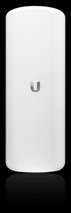 Ubiquiti LiteBeam 5GHz Access Point with 90° sector antenna and GPS, for point-to-multipoint wireless networks. Includes POE injector.