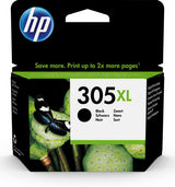 HP 305XL High Yield Black Original Ink Cartridge (3YM62AE) for HP DeskJet printers. Delivers crisp, clear prints.
