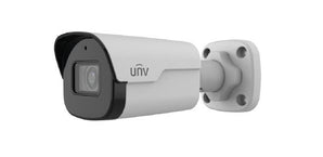 Uniview UNV 2MP LightHunter mini bullet IP camera with 4mm lens providing color images in low light, ideal for security surveillance.