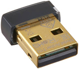 Compact Edimax EW-7811Un N150 wireless nano USB adapter providing 150Mbps Wi-Fi, great for Raspberry Pi and other devices.