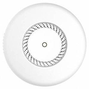 MikroTik cAP ac ceiling-mountable wireless access point. Dual-band Wi-Fi 5 AC1200, PoE, Gigabit Ethernet for fast, reliable network connectivity.