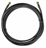 MikroTik MT-SMASMA cable: 1m, SMA male to SMA male, black coaxial cable used to connect LTE cards to external antennas.